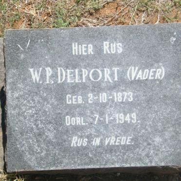 DELPORT W.P. 1873-1949