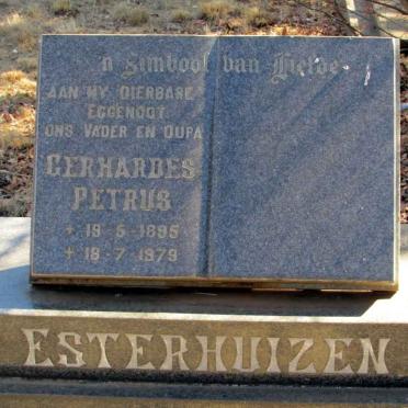 ESTERHUIZEN Gerhardes Petrus 1895-1979