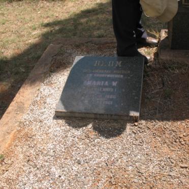 BLOM Maria W. nee ENNIS 1886-1961