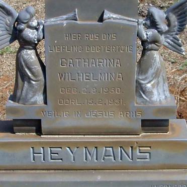 HEYMANS Catharina Wilhelmina 1950-1951