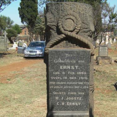 JOOSTE Ernst 1895-1918