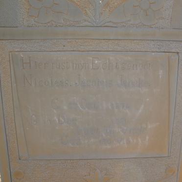 JANEKE Nicolaas Johannes 1874-1931