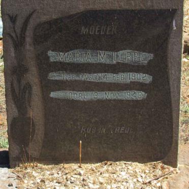 LUBBE Maria M. nee NEL 1902-1948