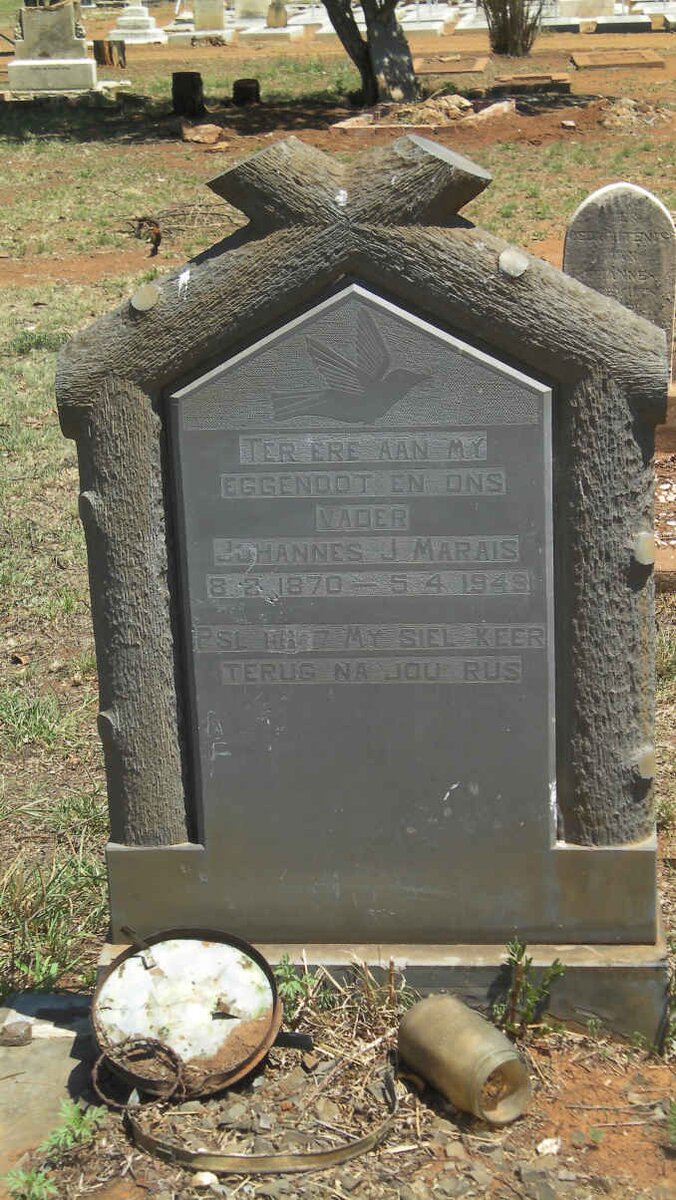 MARAIS Johannes J. 1870-1945