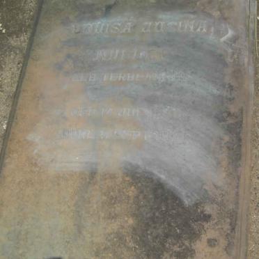 MULLER Louisa Josina nee TERBLANCHE