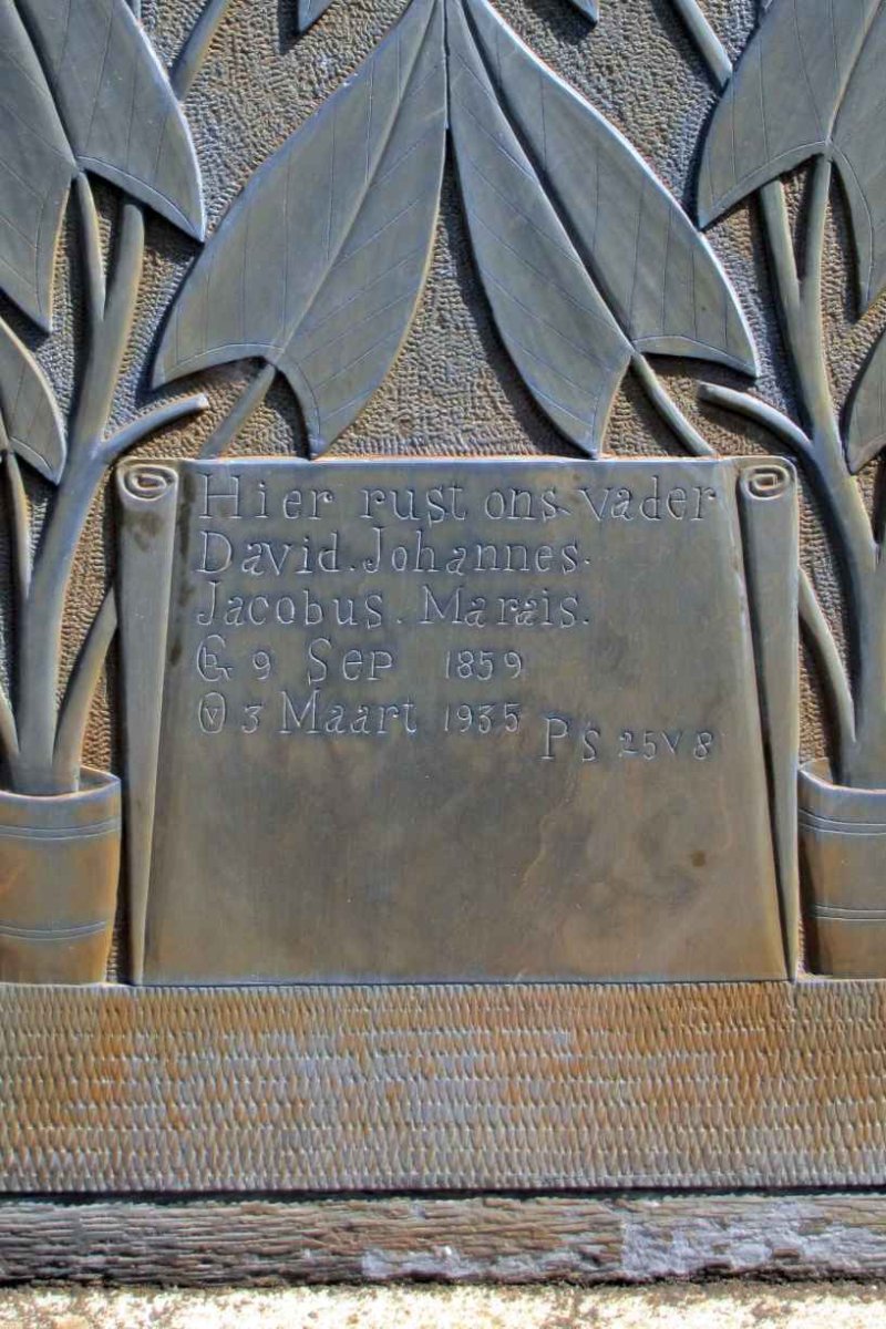 MARAIS David Johannes Jacobus 1859-1935