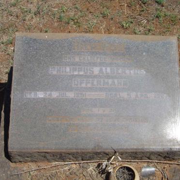 OFFERMANN Philippus Albertus 1891-192?