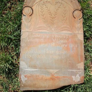 VILJOEN Louwrens Peterus Johannes 1894-1918