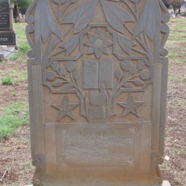 VENTER Jacoba Johanna Louisa nee GREEFF 1884-1934