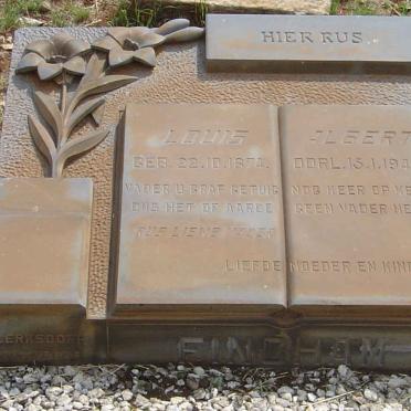 FINCHAM Louis Albert 1874-1945