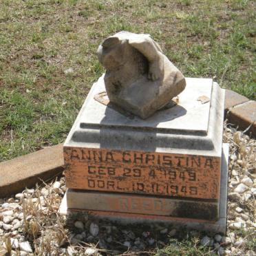 REED Anna Christina 1949-1949