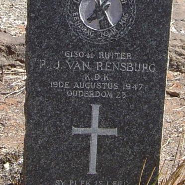 RENSBURG P.J., van -1947