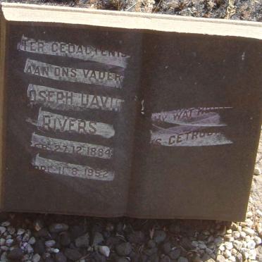 RIVERS Joseph David 1884-1952