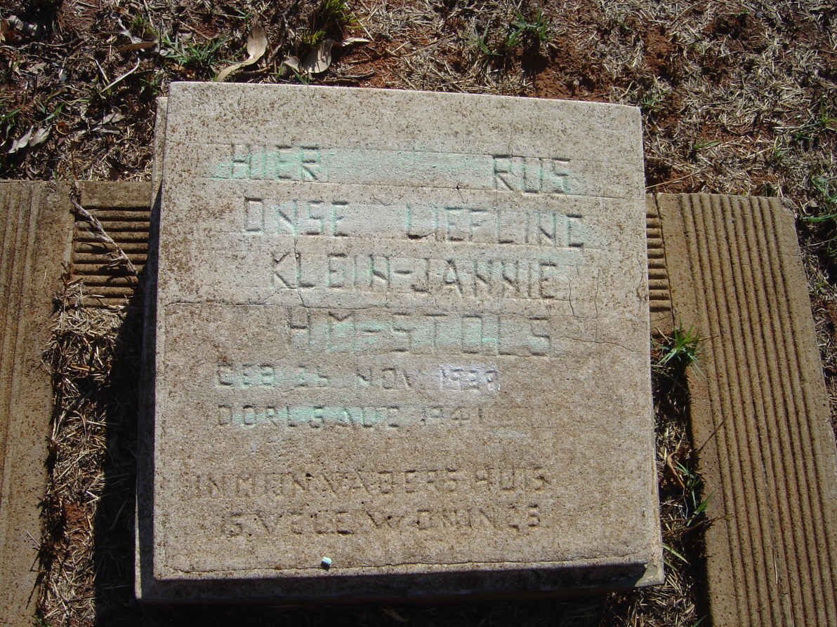 STOLS Jannie H.M. 1939-1941