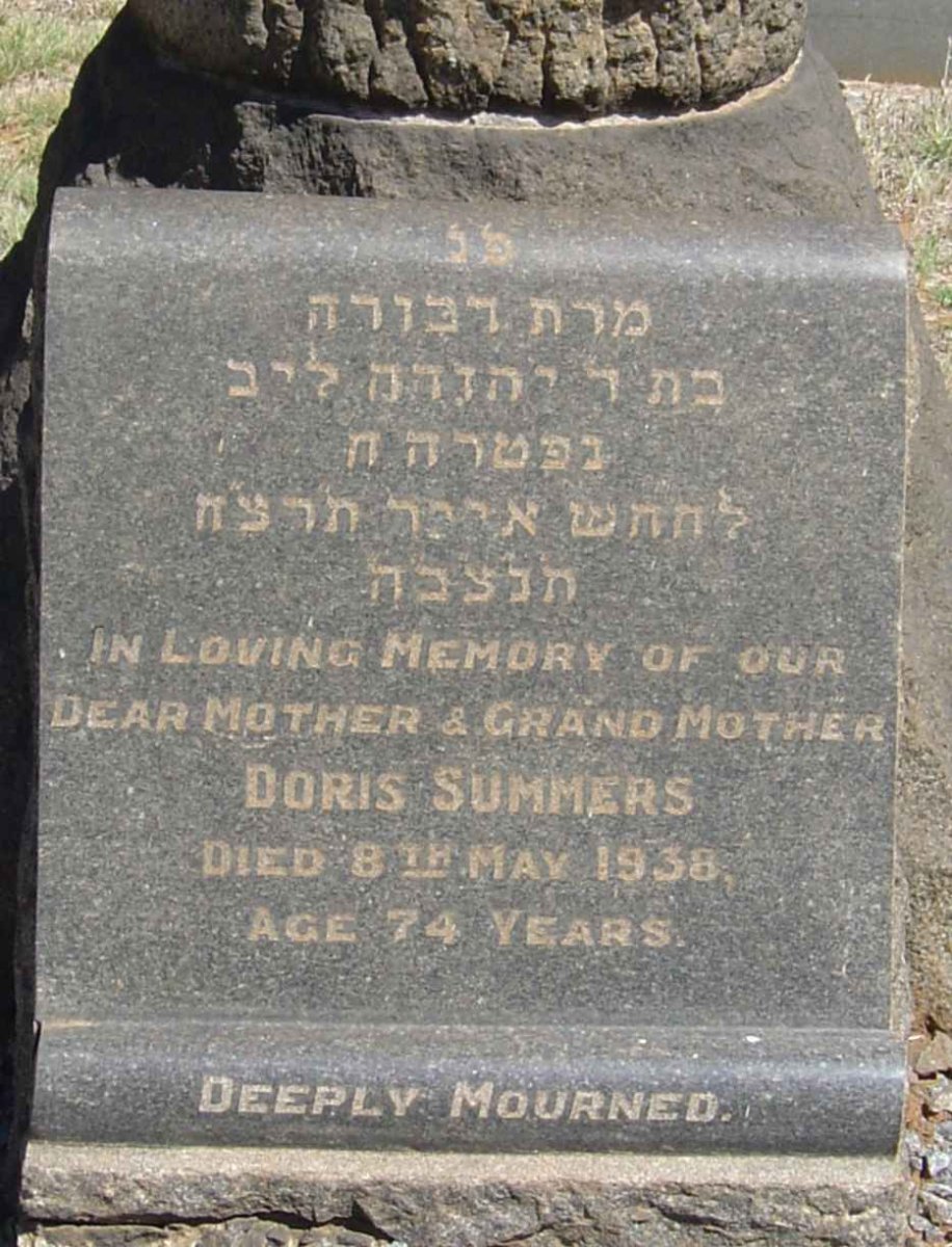 SUMMERS Doris -1938