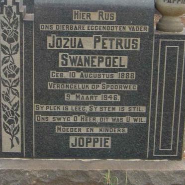 SWANEPOEL Jozua Petrus 1888-1946