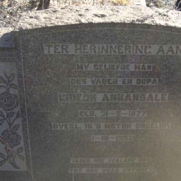 ANNANDALE Gideon 1877-1952