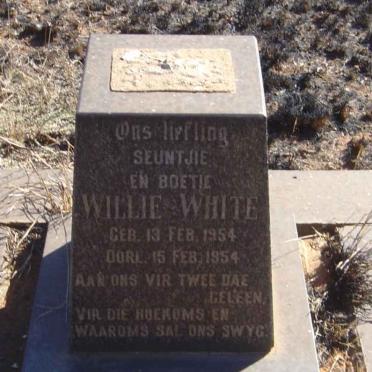 WHITE Willie 1954-1954