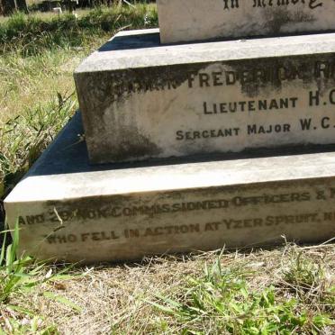 RAYMOND Frederick -1902 :: QUIN H.C. -1902 :: McDONALD W.C. -1902