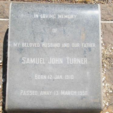 TURNER Samuel John 1910-1958