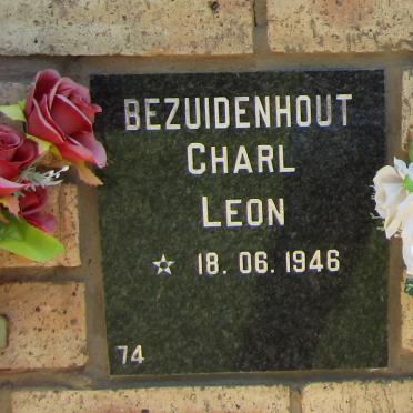 BEZUIDENHOUT Charl Leon 1946-