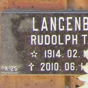 LANGENBACH T. 1914-2010