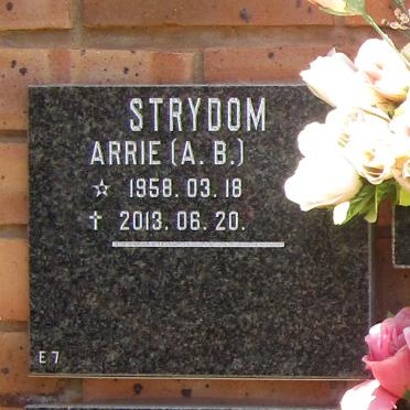 STRYDOM A.B. 1958-2013