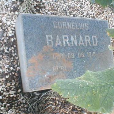 BARNARD Cornelius 1918-