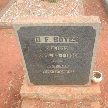 BOTES D. F. 1879-1952