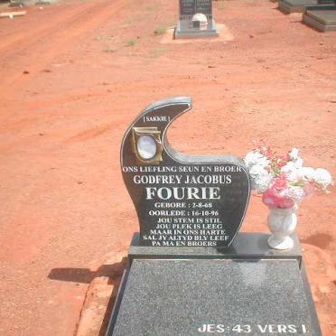 FOURIE Godfrey Jacobus 1968-1996