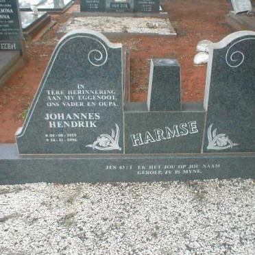 HARMSE Johannes Hendrik 1919-1996