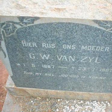 ZYL G.W., van 1887-1967