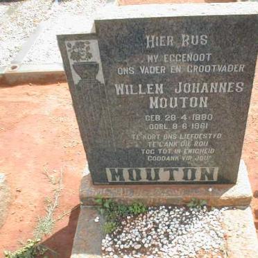 MOUTON Willem Johannes 1880-1961