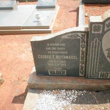 NOTHNAGEL George F. 1885-1063