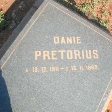 PRETORIUS Danie 1911-1969