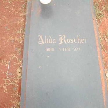 ROSCHER Alida -1977
