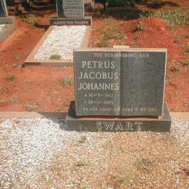 SWART Petrus Jacobus Johannes 1913-1985
