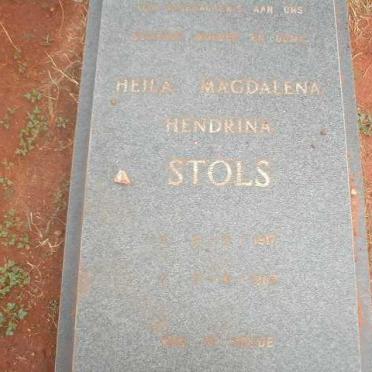 STOLS Heila Magdalena Hendrina 1917-19?7