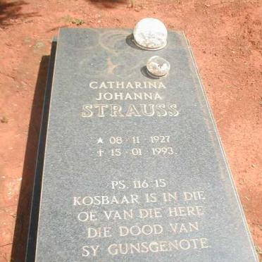 STRAUSS Catharina Johanna 1927-1993