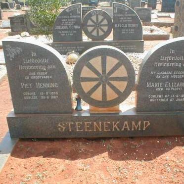 STEENEKAMP Piet Henning 1895-1967