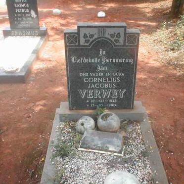 VERWEY Cornelius Jacobus 1928-1990