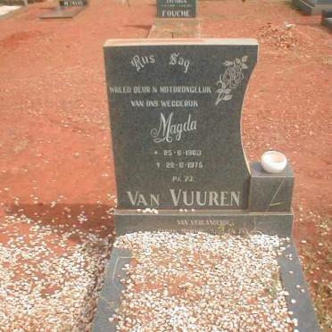 VUUREN Magda, van 1963-1975