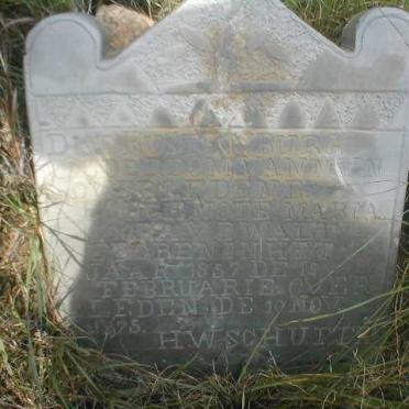 WALT Maria Jacoba, vd 1857 - 1875