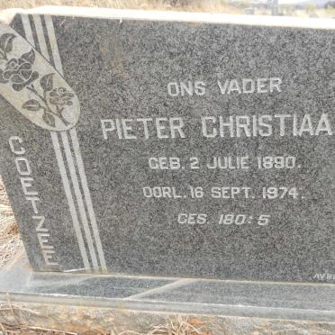 COETZEE Pieter Christiaan 1890-1974