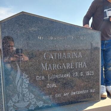 BOSHOFF Catharina Margaretha nee JORDAAN 1925-
