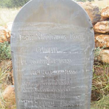 KOEN Izak Stephanus 1880-1902