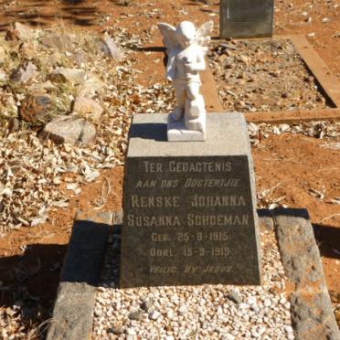 North West, KLERKSDORP district, Reebokfontein 391 IP, farm cemetery