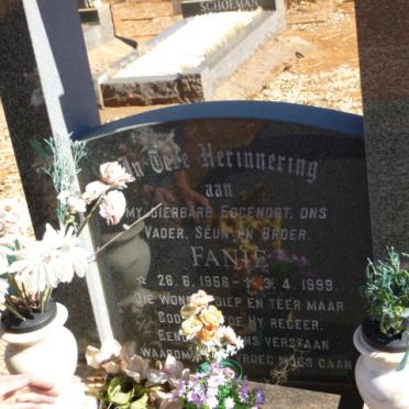 SCHOEMAN Fanie 1956-1999