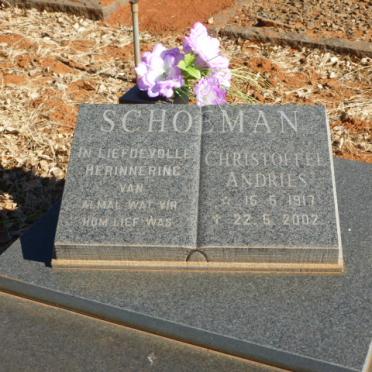 SCHOEMAN Christoffel Andries 1917-2002