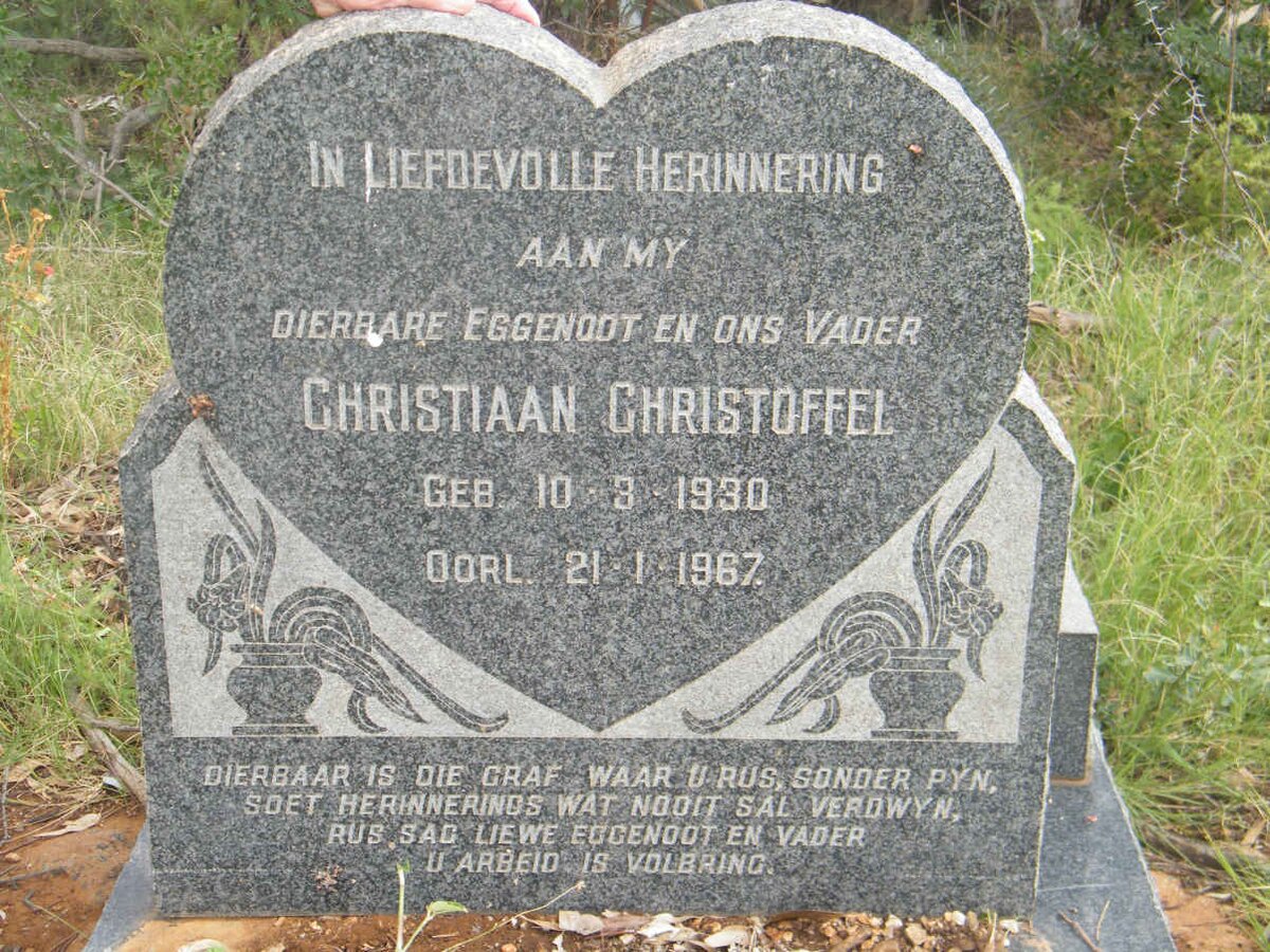 KRUGER Christiaan Christoffel 1930-1967